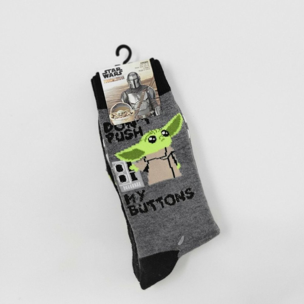 Disney Star Wars The Mandalorian Baby Yoda Socks
